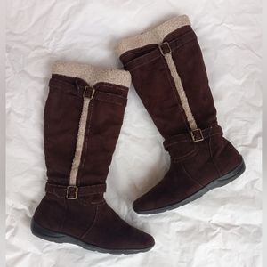 Naturalizer Brown Boots Womens 9M Violane Tall Winter